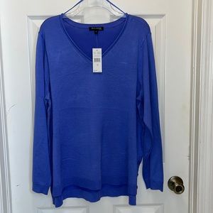 Tint and shadow plus size sweater tops